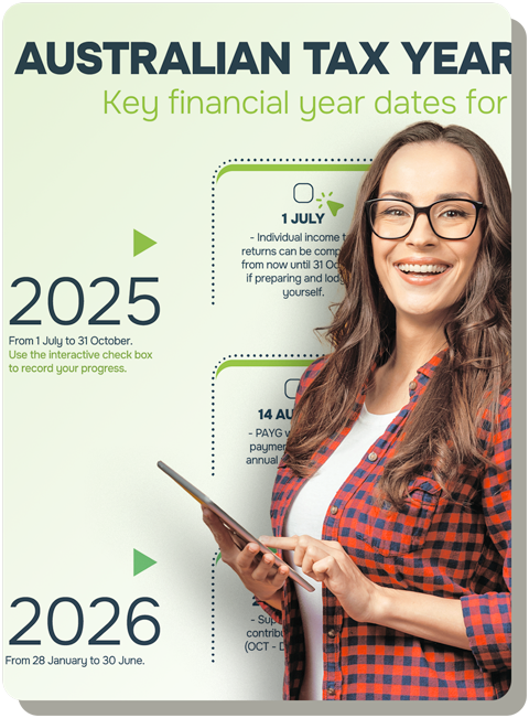 Australian Tax Year Calendar 2025 2026
