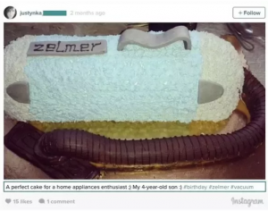 Zelmer birthday cake